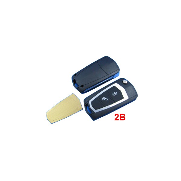 Hyundai Elantra HDC Modified Remote Flip Key Shell 2 Button