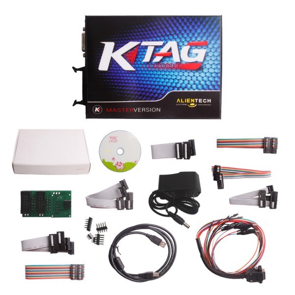 V2.11 FW V6.070 KTAG K-TAG ECU Programming Tool Master Version with Unlimited Token