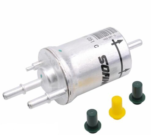 Fuel Filter 6.6 Bar Pressure Regulator For Audi A3 TT VW Golf Jetta 1K0201051C