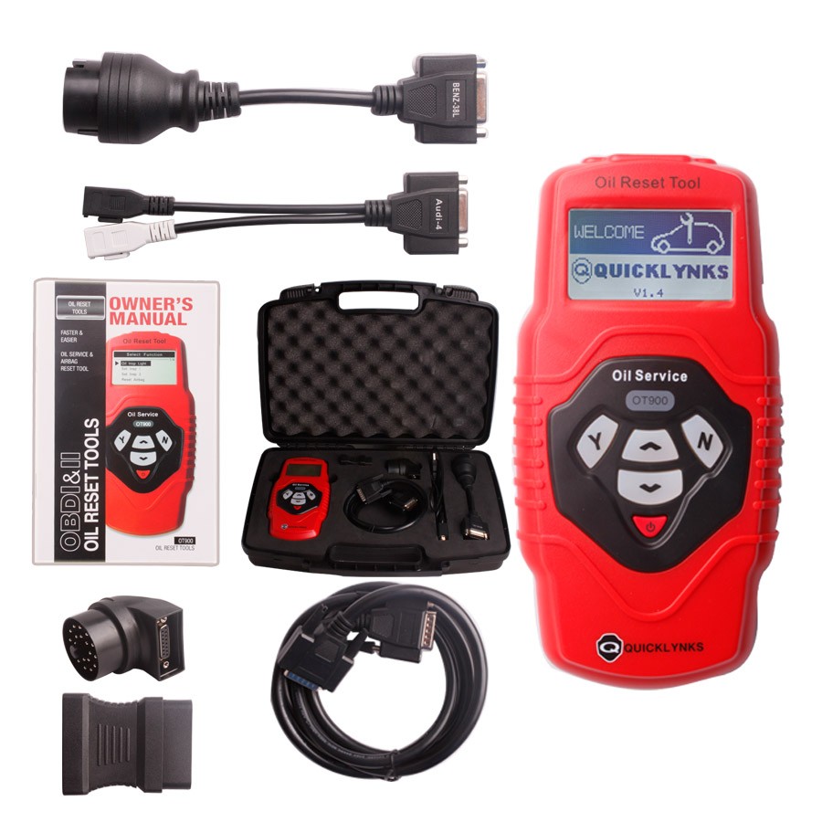 Updatable Oil Service and Airbag Reset Tool OT900