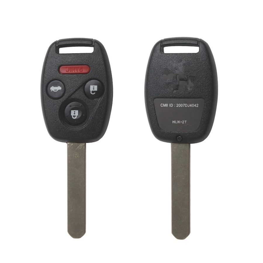 2005-2007 Remote Key 3+1 Button and Chip Separate ID:48(433MHZ) for Honda