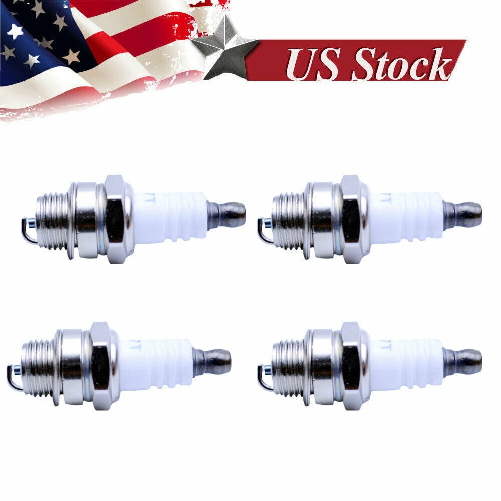 4 BPMR7A 4626 Spark Plug Fit Stihl Husqvarna Echo Chainsaws Blowers Trimmers