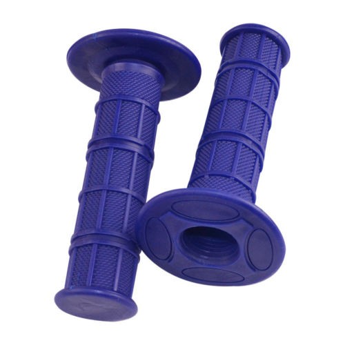 Blue Motorcycle Handle Bars Hand Grips For Yamaha PW80 PW 80 Dirt Bike