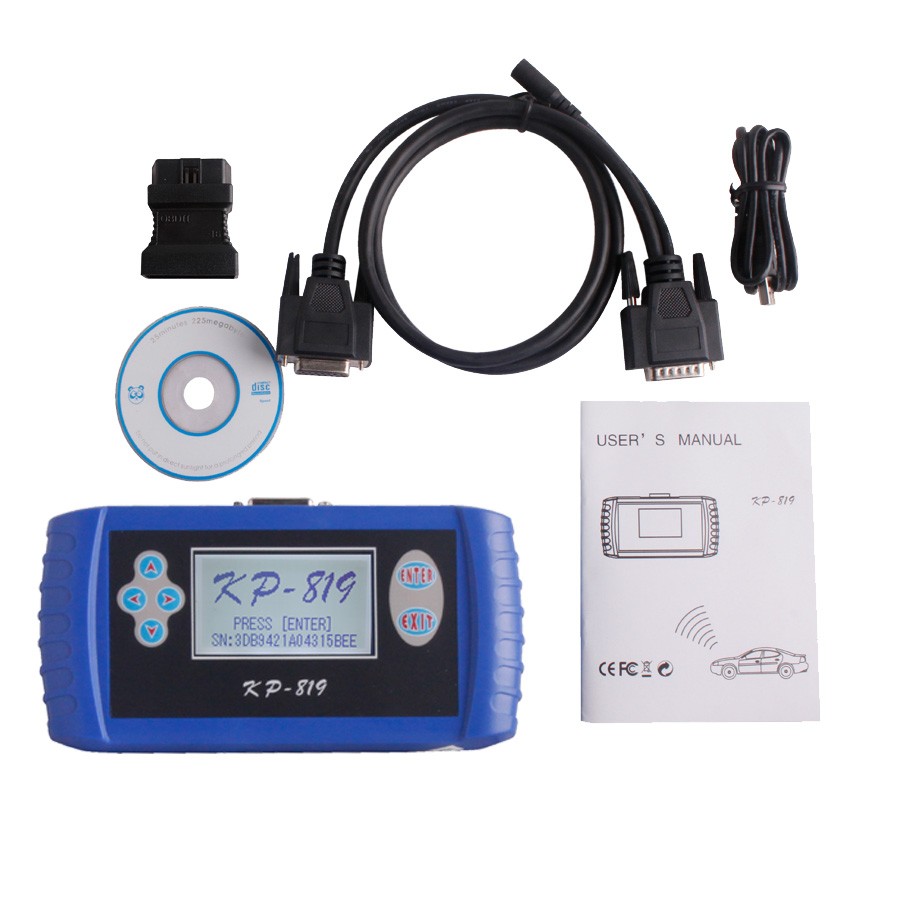 2013.4V KP819 KP-819 Auto Key Programmer For Mazda Ford Chrysler Dodge Landrover Jaguar