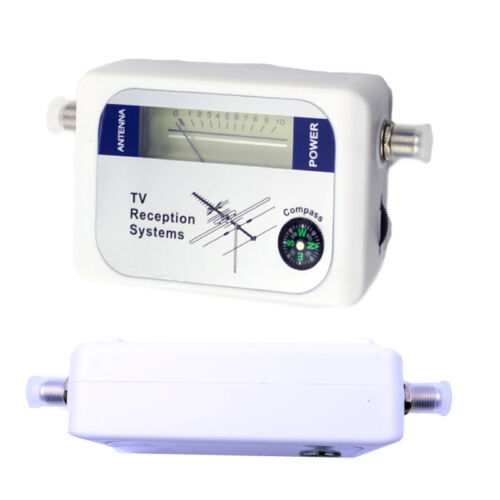DVB-T Finder Digital Aerial Terrestrial TV Antenna Signal Strength Meter Compass