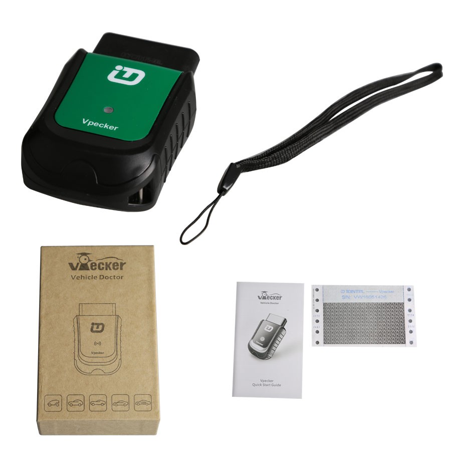 VPECKER Easydiag Wireless Diagnostic Tool V8.2 Support Wifi WINDOWS 10