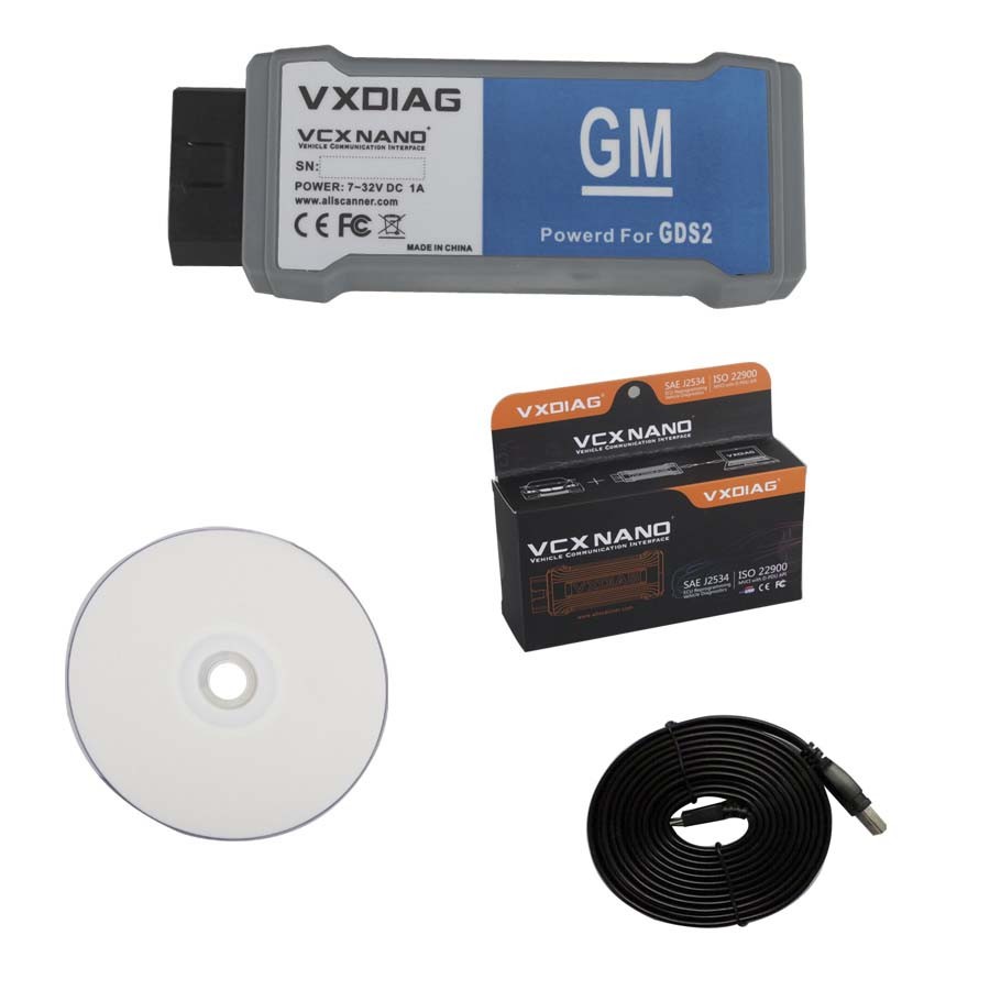 VXDIAG VCX NANO for GM/OPEL GDS2 Diagnostic Tool