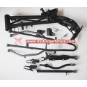 New Black Single Frame Kit For Crf Dirt Bike