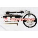 The steering wheel assy fit for 150cc go karts