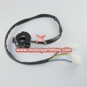 New Black 3-Function Left Switch Assembly For Pocket Bike