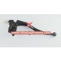 The brake lever with block fit for dirt bike