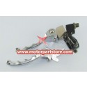 The brake lever with clutch lever for dirt bike