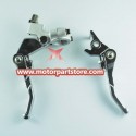 The brake lever with clutch lever for dirt bike