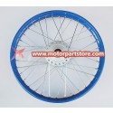 1.60 x 17 front steel rim with hub