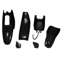 PLASTIC KIT SEAT TANK FENDER BLACK for 50PY PW50