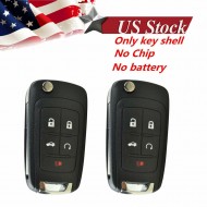2 New 5b Replacement Keyless Entry Car Remote Key Fob Shell Case for OHT01060512