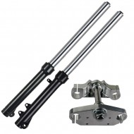 33mm Triple Tree Clamp Front Forks Shock fr 50cc 90cc 110cc Dirt Pit Bike Apollo