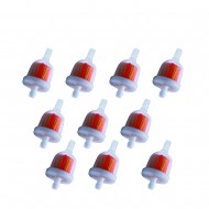 10pcs Gas Fuel Filter Moped Scooter Go Kart Dirt Bike ATV TaoTao SUNL Roketa