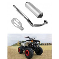 Exhaust Pipe & 38mm Muffler System 125cc 140cc 150cc PIT PRO Dirt Quad Bike ATV