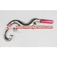 The muffler fit for 2 stroke 49cc pocket bike