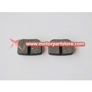 The brake pad fit for 49cc 2 stroke pocket bike