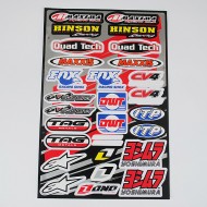 Racing Sticker Pack / Sheet / Kit Decals