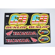 Racing Sticker Pack / Sheet / Kit Decals