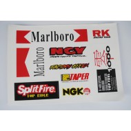 Racing Sticker Pack / Sheet / Kit Decals