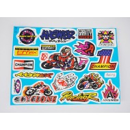 Racing Sticker Pack / Sheet / Kit Decals