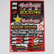 Racing Sticker Pack / Sheet / Kit Decals