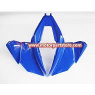 Hot Sale Blue Front Fender Plastic Cover For 110cc-250cc Atv