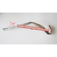 Exhaust pipe for dirt bike