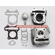 2016 Hot Sale 50cc Gy6 Scooter Cylinder Head With Piston Kits