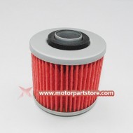 Hot Sale Red Oil Filters For Yamaha Grizzly 600 4x4 Yfm600 Atv