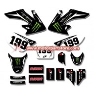 3M GRAPHICS STICKERS HONDA CRF50 CRF50F 2004-2012