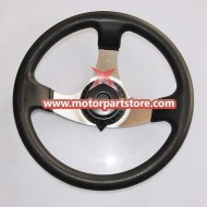 The Steering wheel fit for 110cc to 150cc go karts
