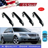 Outside Exterior Door Handle Set For Hyundai Sonata 2005-2010 4 Pcs