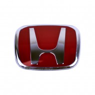 For Honda Red H Steering Wheel TYPE B JDM Emblem CIVIC ACCORD S2000 FA5 FD2 FG1