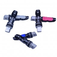 3 Color Passenger Rear Foot Pegs Pedal Universal For Suzuki GSXR600 750 1000