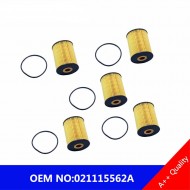 5 Pack Engine Oil Filter HU 932/6 N For Audi A8 VW Jetta Passat Porsche Cayenne