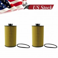 Two (2) Oil Filter For Chevrolet Aveo T200 Saturn Astra 1598CC l4 93185674