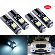 4* Xenon White Canbus Error Free W5W 2825 LED Bulbs For Mercedes Parking Lights
