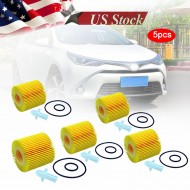 For Toyota Scion Lexus Oil Filter 04152-YZZA1 Set of 5