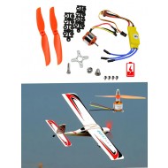 RC 2200KV Brushless Motor 2212-6+30A ESC+Free Mount for rc Air Plane helicopter