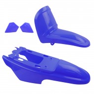 BLUE Plastic Fender Kit Body Cover Fairing for Yamaha PW50 PY50 PEEWEE 50 PIT