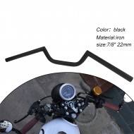 7/8" 22mm Motorcycle Handlebars Rising Drag Handle Bar For Cruiser Cafe Racer