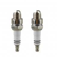 Two Spark Plug for 49cc 60cc 66cc 80cc 2 Stroke Engine Motorized Bicycle Bike