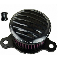 Black Air Cleaner Intake Filter System Kit For Sportster XL883 XL1200 04-19
