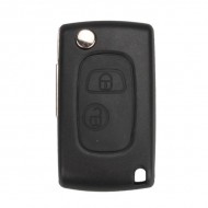 Modified Flip Remote Key Shell 2 Button VA31 for Citroen