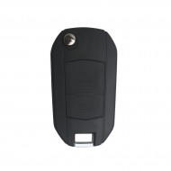 Modified Flip Remote Key Shell 2 Button (HU46) for Opel